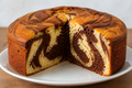 Bizcocho Marmoleado (Vainilla + Chocolate)